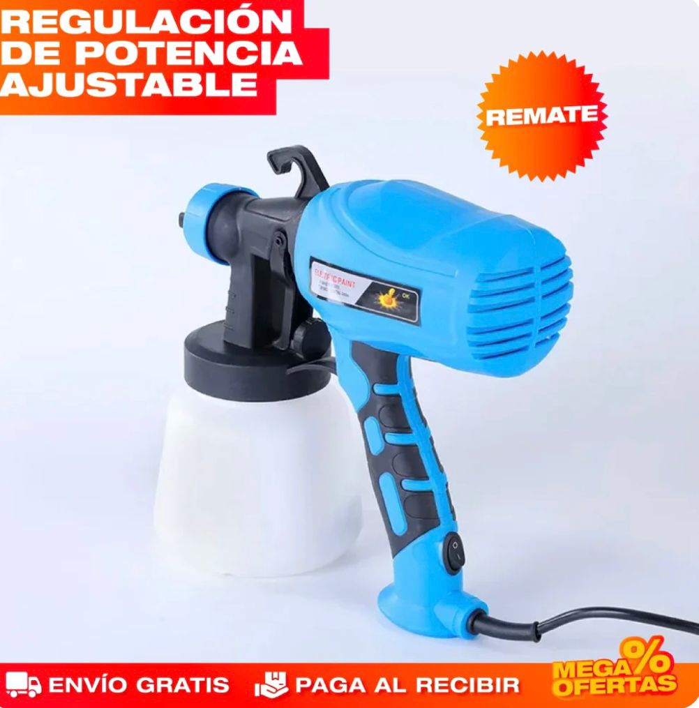 COMPRESOR DE PINTURA PAINT PRO ELECTRICO MULTIFUNCIONAL