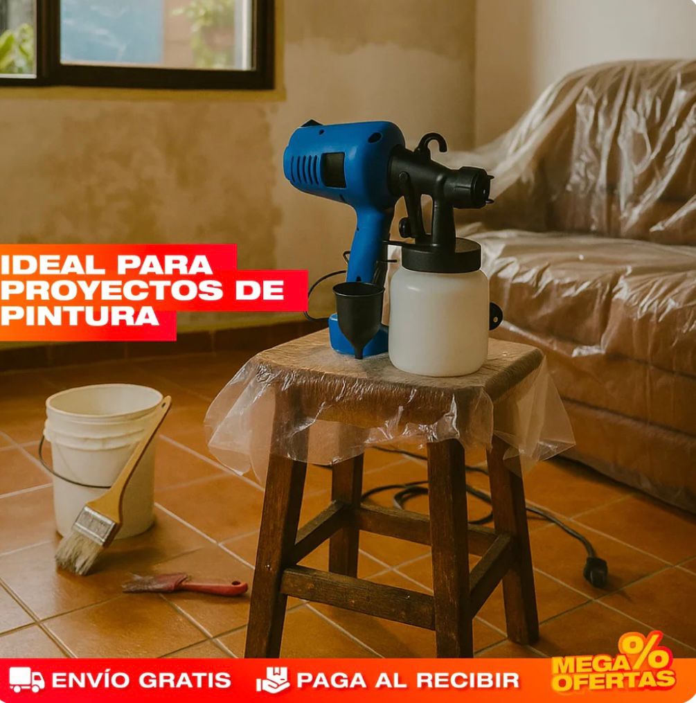 COMPRESOR DE PINTURA PAINT PRO ELECTRICO MULTIFUNCIONAL