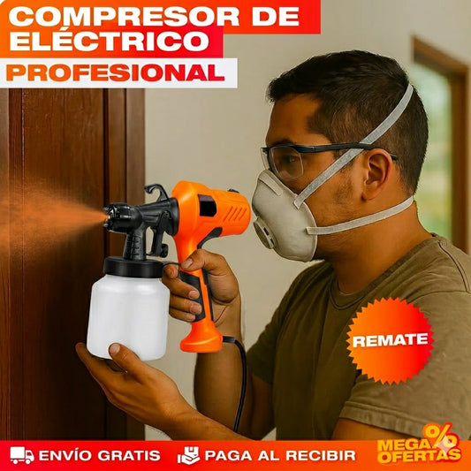COMPRESOR DE PINTURA PAINT PRO ELECTRICO MULTIFUNCIONAL