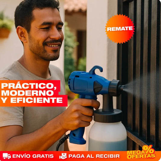 COMPRESOR DE PINTURA PAINT PRO ELECTRICO MULTIFUNCIONAL